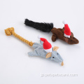 新しい猫のおもちゃのクリスマスキャットマウスペットの演奏